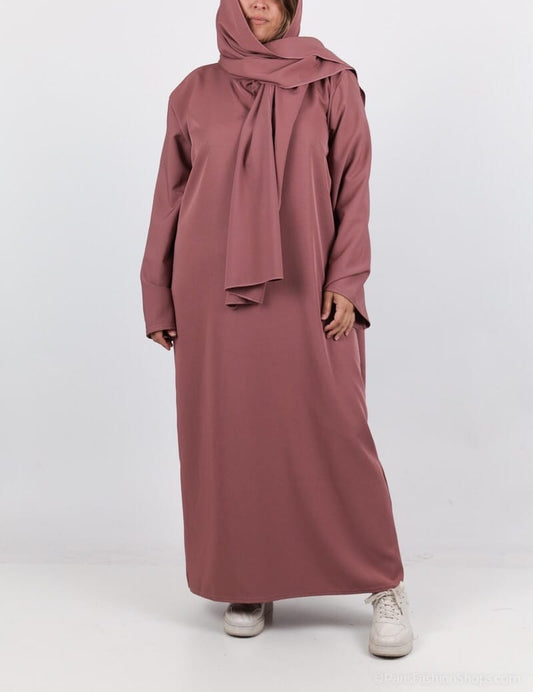 Abaya Hijab Intégré Bistrech