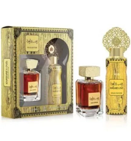 Coffret Parfums Khashab Oud Gold
