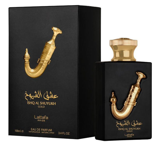 Eau de Parfum Ishq Al Shuyukh Gold Lattafa 100ml